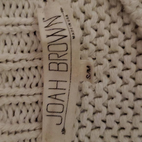 Joah Brown Layer Me Pullover Ivory size Small/Medium - Picture 4 of 6